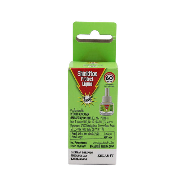 Shieldtox Protect Liquid Mosquito Repellent Refill 45ml