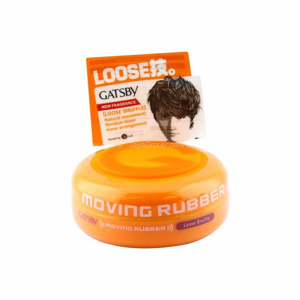 Gatsby Moving Rubber Loose Shuffle Hair Gel 80g