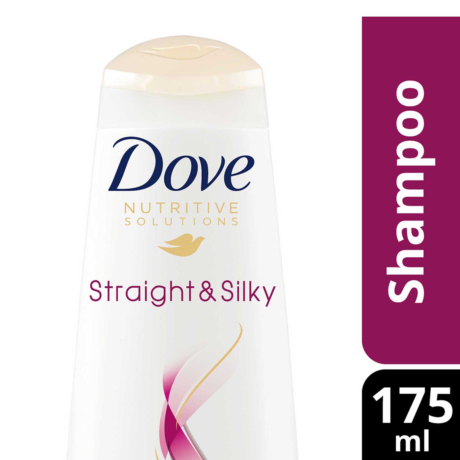 DOVE SHP STRAIGHT & SILKY 175ML 175ml