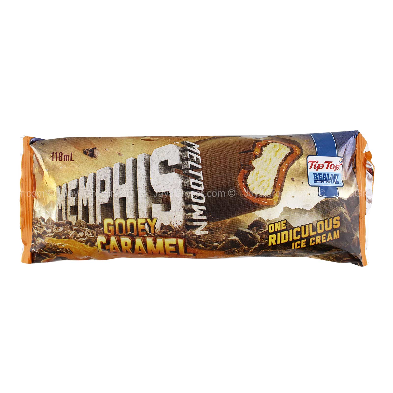 Tip Top Memphis Meltdown Gooey Caramel Ice Cream 118ml