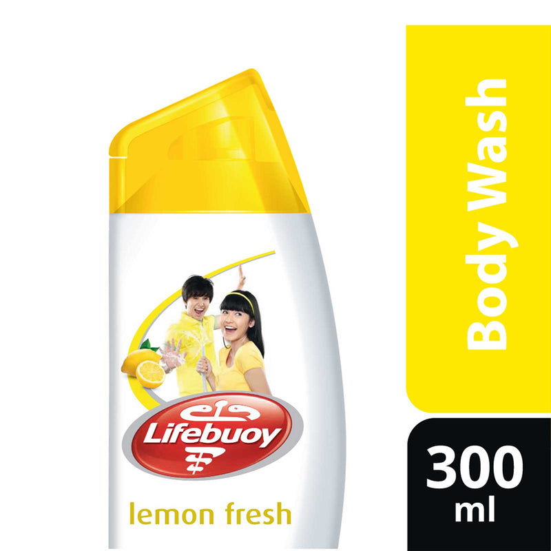 Lifebuoy Lemon Fresh Antibacterial Body Wash 300ml