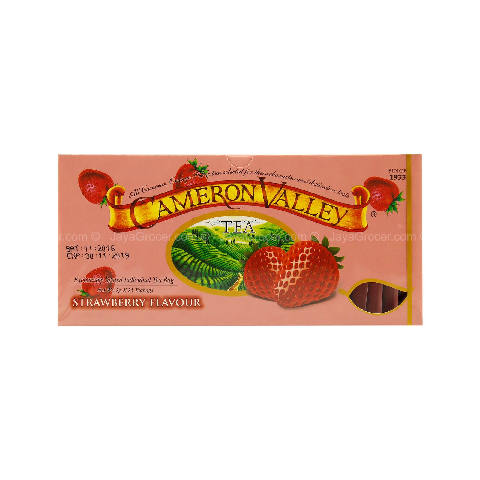 Cameron Valley Strawberry Flavour Tea 50g