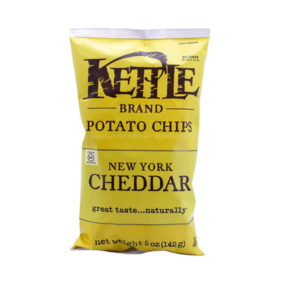 Kettle Brand New York Cheddar Potato Chips 142g