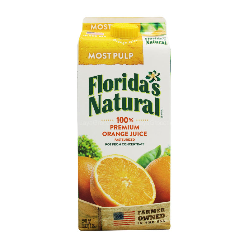 Florida's Natural 100% Premium Orange Juice with Most Pulp 1.5L