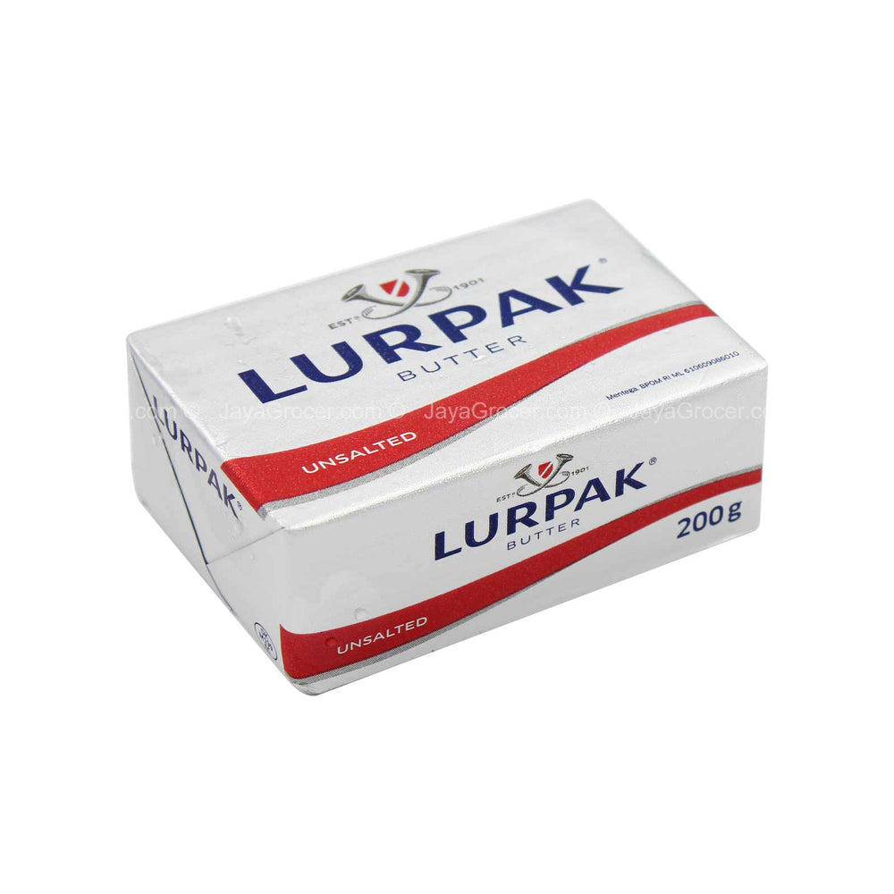 Lurpak Unsalted Butter 200g