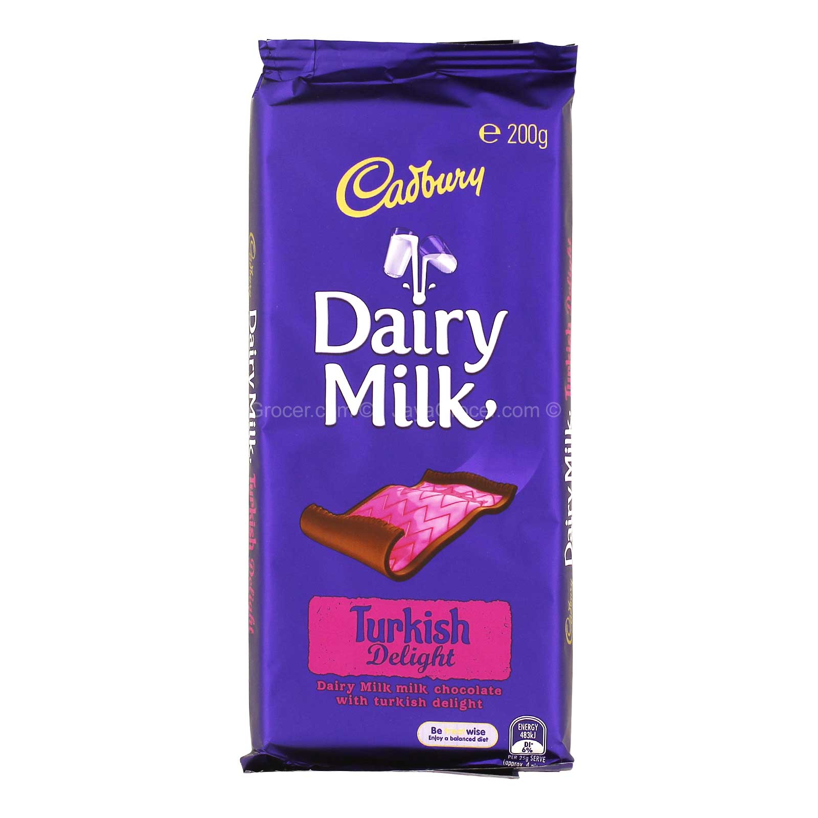 CADBURY TURKISH DELIGHT AUST 178G*1