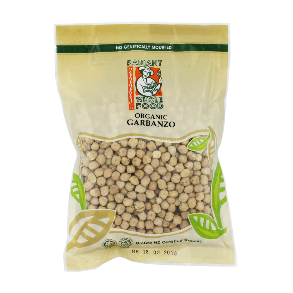 Radiant Organic Garbanzo 500g