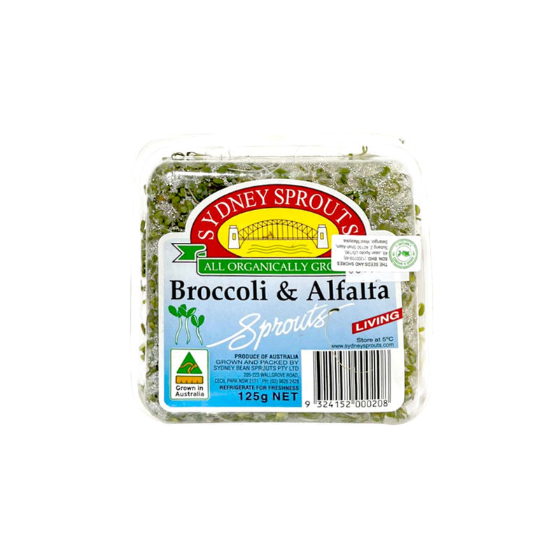 Sydney Sprouts Broccoli & Alfalfa Sprouts 125g