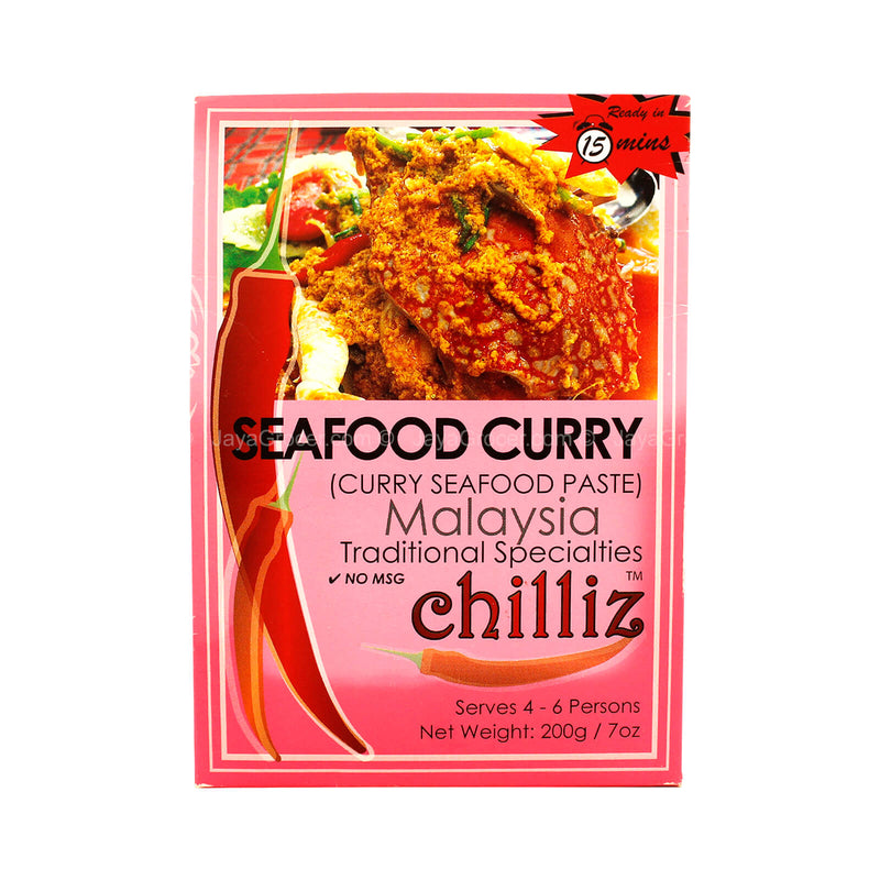 Chilliz Seafood Curry Paste 200g