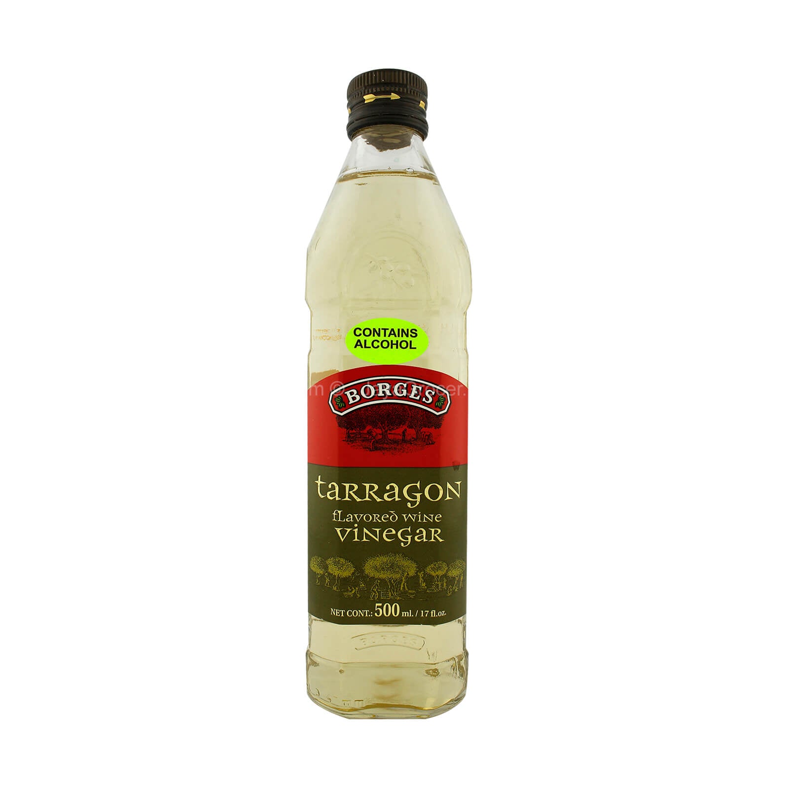 Borges Tarragon Flavoured Wine Vinegar 500ml – Jaya Grocer | Plaza Jelutong