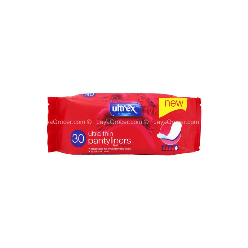 Ultrex Ultra Thin Pantyliners 30pcs