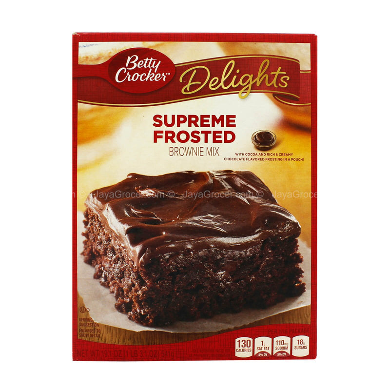 Betty Crocker Supreme Frosted Brownie Mix 563g