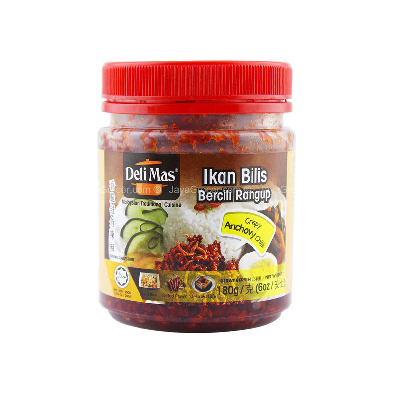 Delimas Crispy Anchovy Chilli 180g