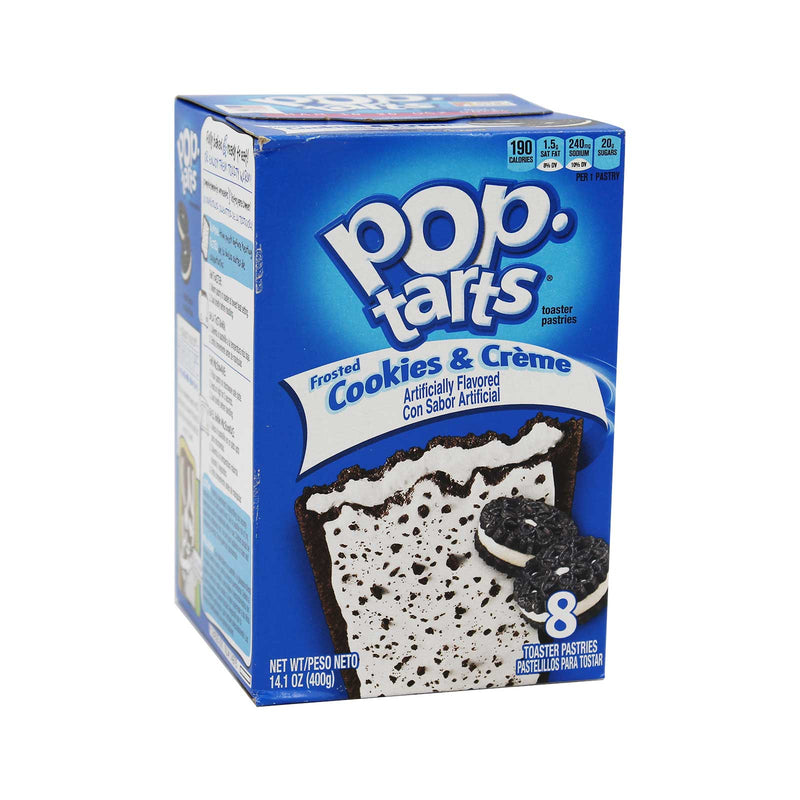 Kellogg's Frosted Cookies & Creme Pop Tarts 400g