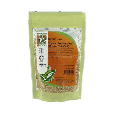 Radiant Organic Sesame Brown 200g