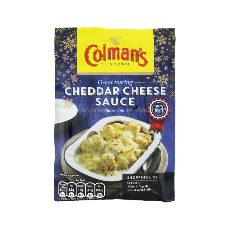 Colman’s of Norwich Cheddar Cheese Sauce Mix 40g