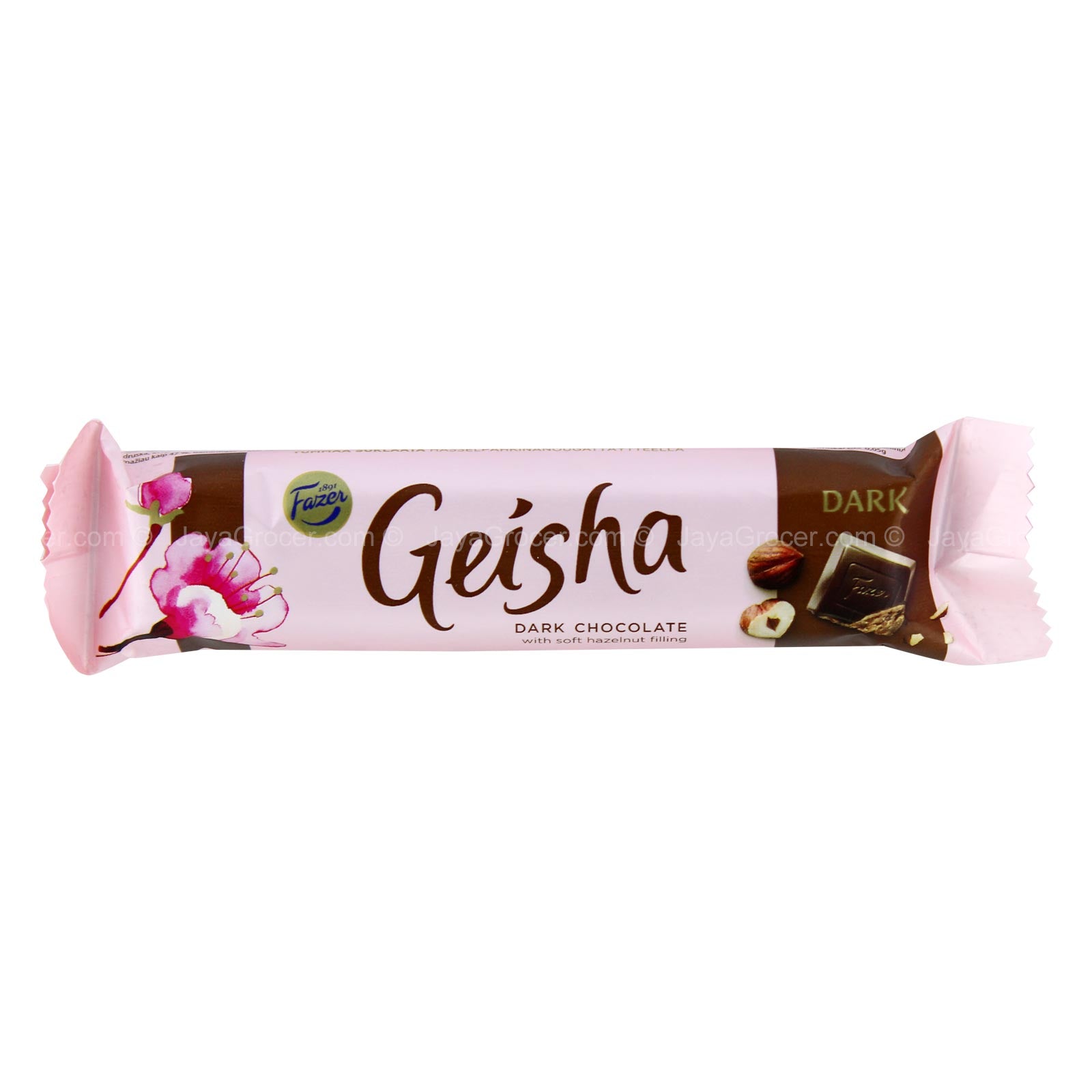 Fazer Geisha Dark Chocolate with Soft Hazelnut Filling 37g