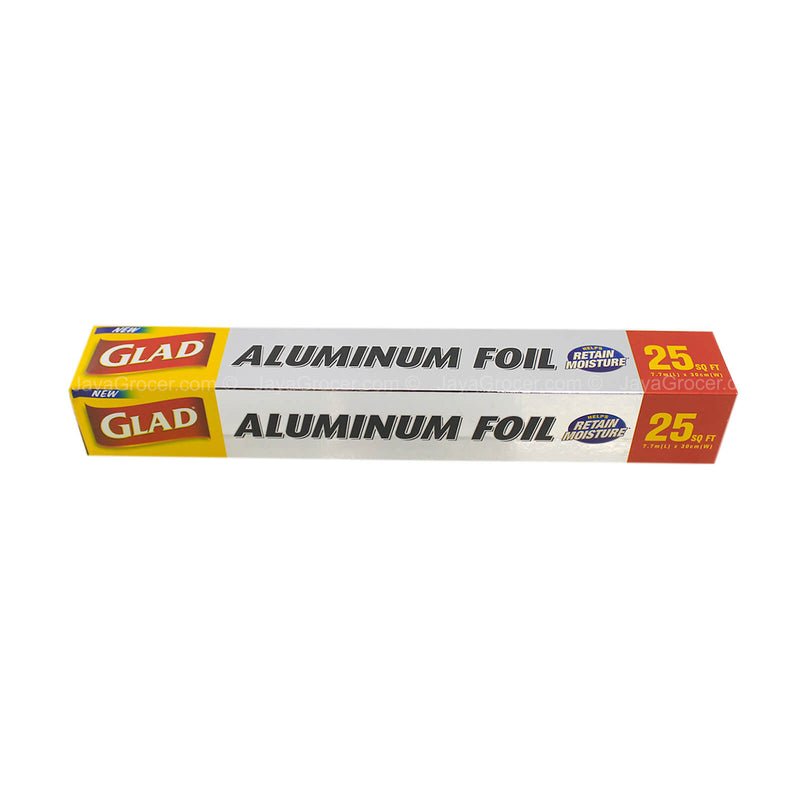 Glad aluminium foil 25sqft 1pack