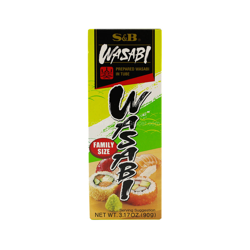 S&B Family Size Wasabi Paste 90g