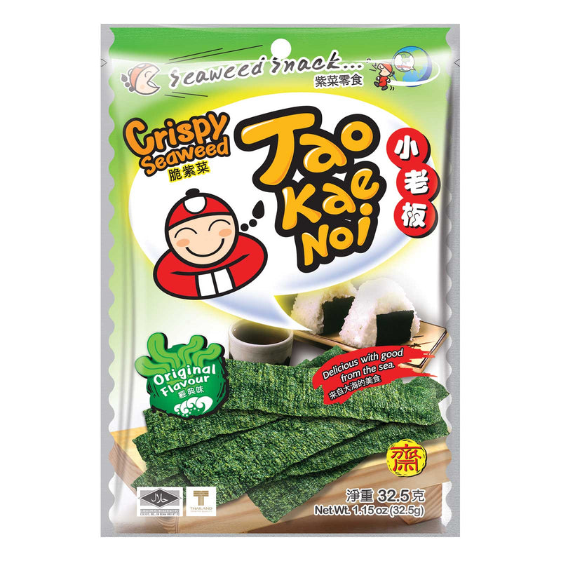 Tao Kae Noi Original Crispy Fried Seaweed 32g