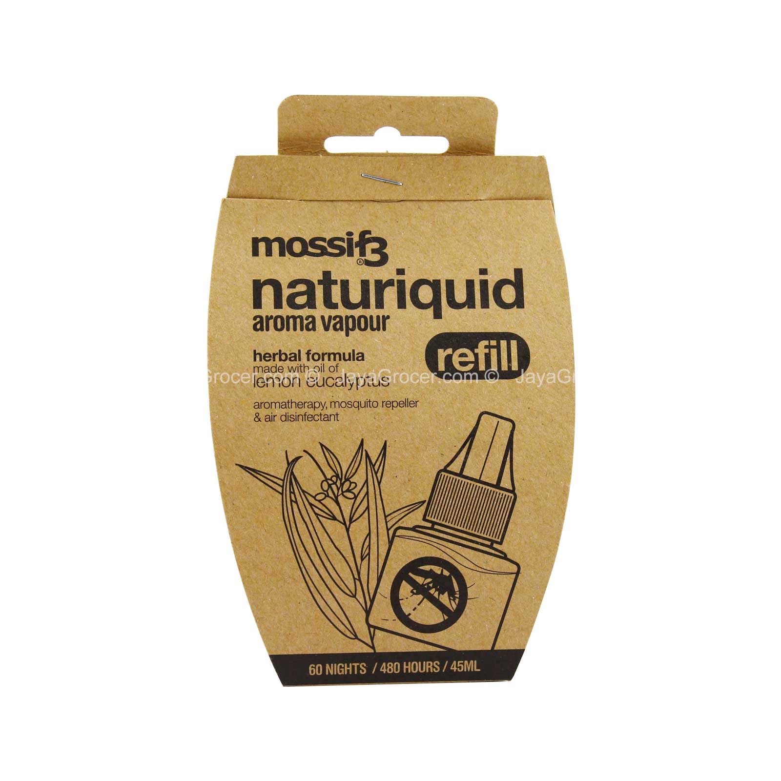 Mossif3 Naturiquid Aroma Vapour Herbal Formula 45ml