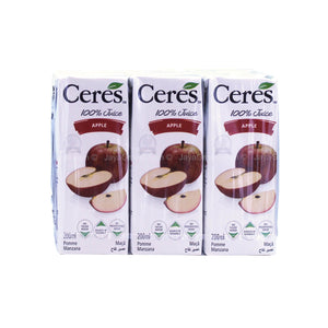 Ceres Apple Juice 200ml x 6