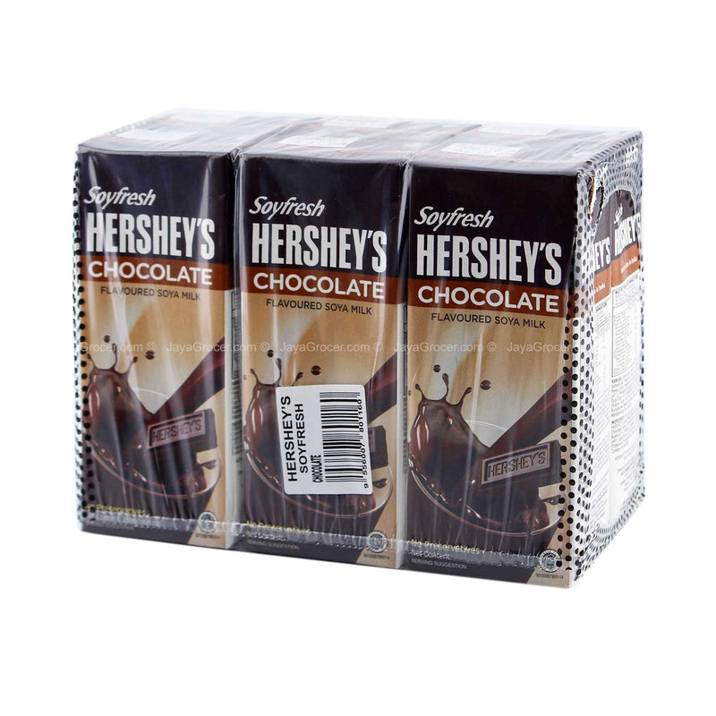 Hershey's Soyfresh Chocolate Flavored Soya Milk 236ml x 6