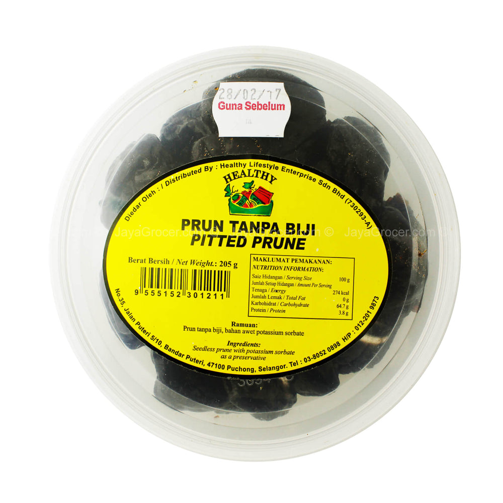 Healthy Life Pitted Prunes 205g