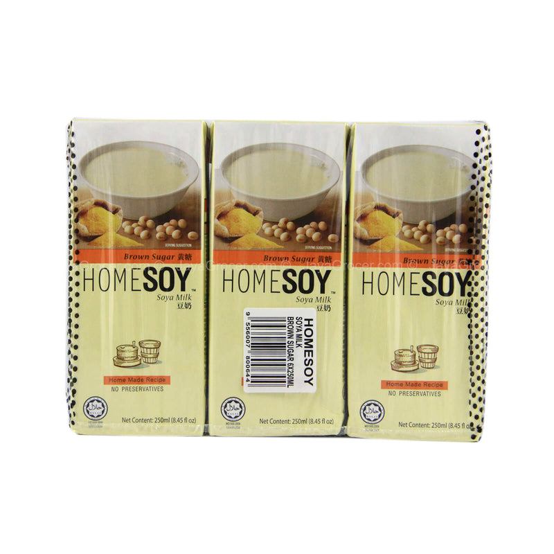 Homesoy Soya Milk Brown Sugar 250ml x 6