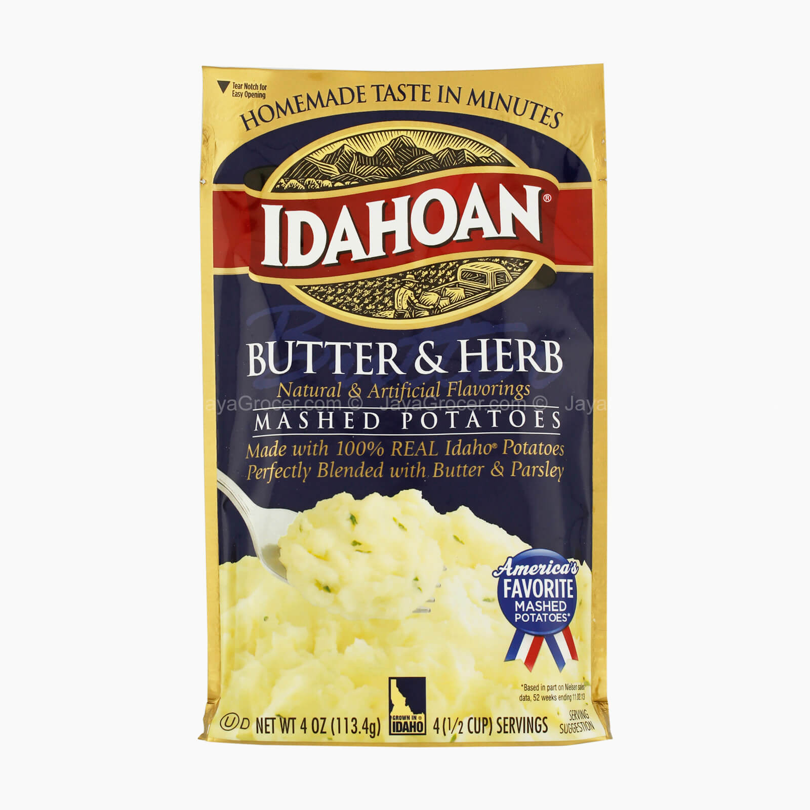 IDAHOAN BUTTER HERBS MASH 113.4G