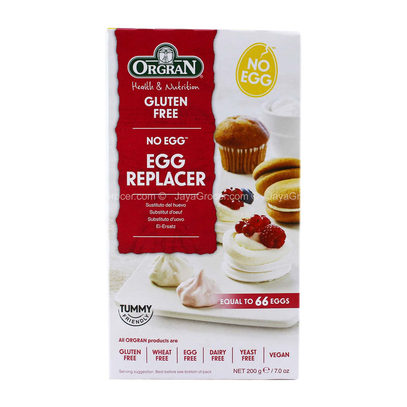 Orgran Gluten Free Egg Replacer Mix 200g