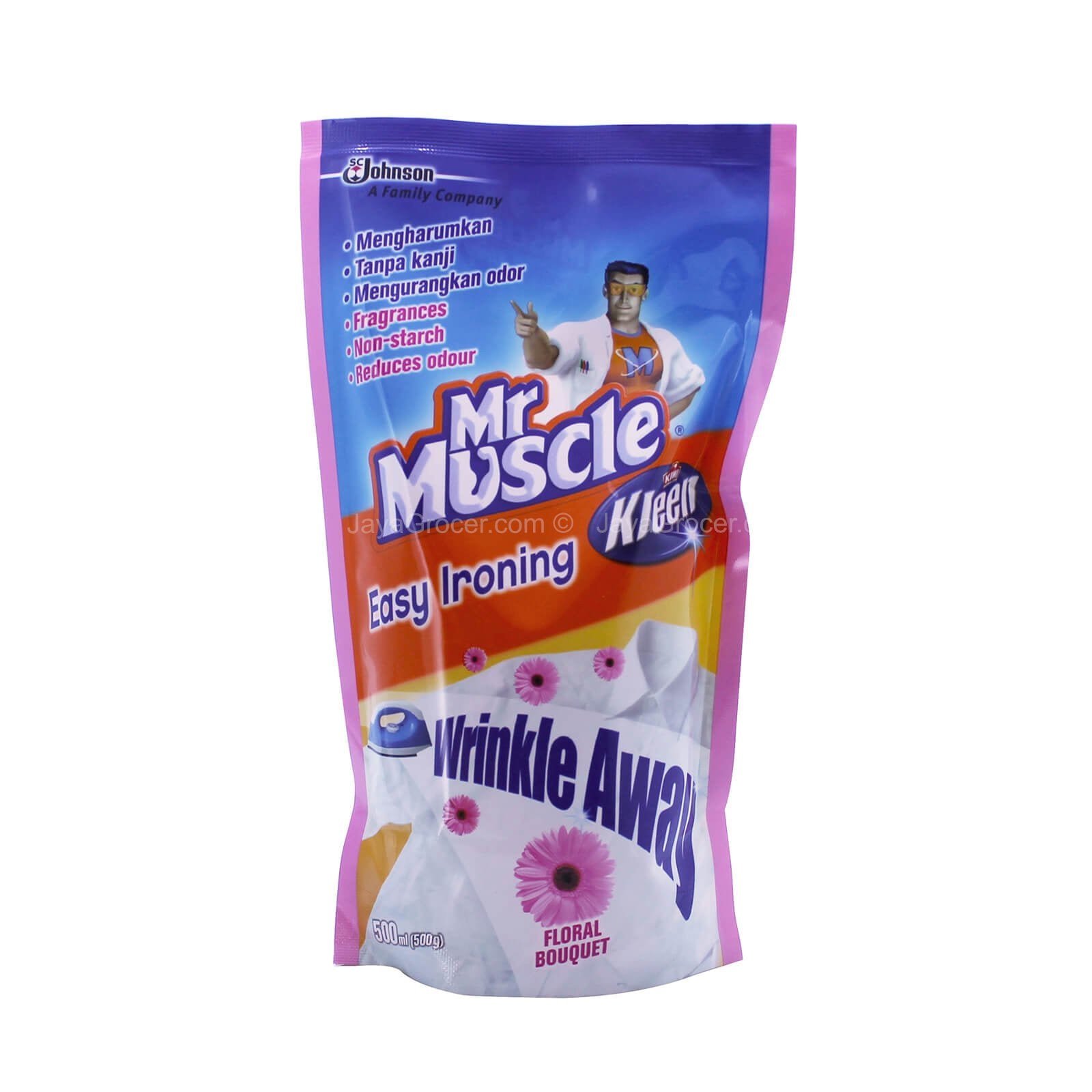 Mr Muscle Kiwi Kleen Floral Bouquet Easy Ironing Refill 500ml