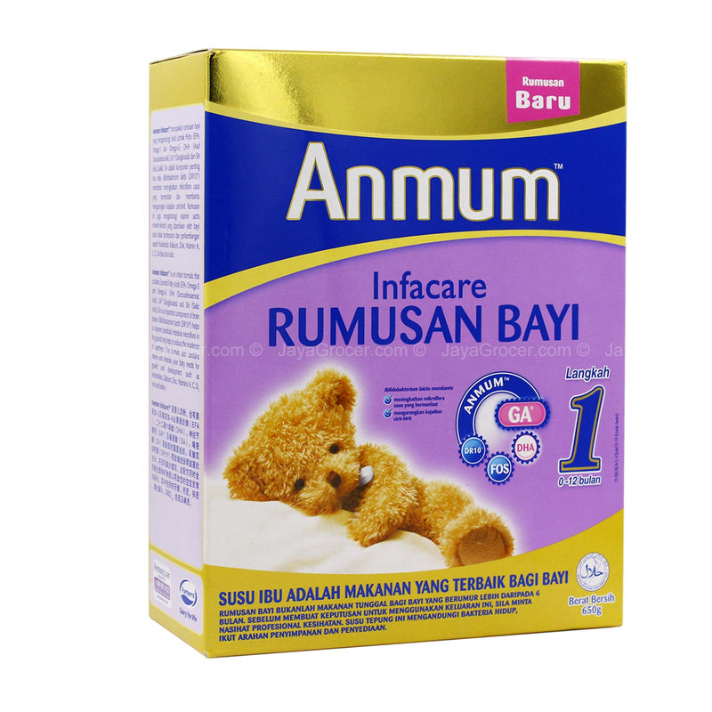 Anmum Infacare Step 1 Infant Formula Milk Powder 650g