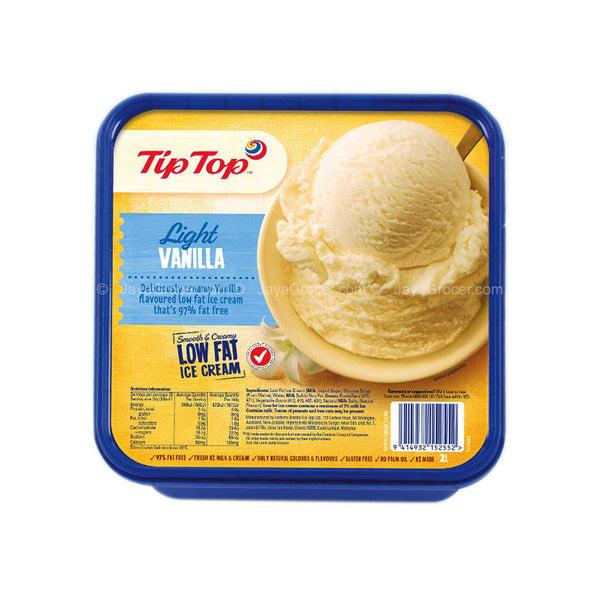 Tip Top Light Vanilla Ice Cream 2L
