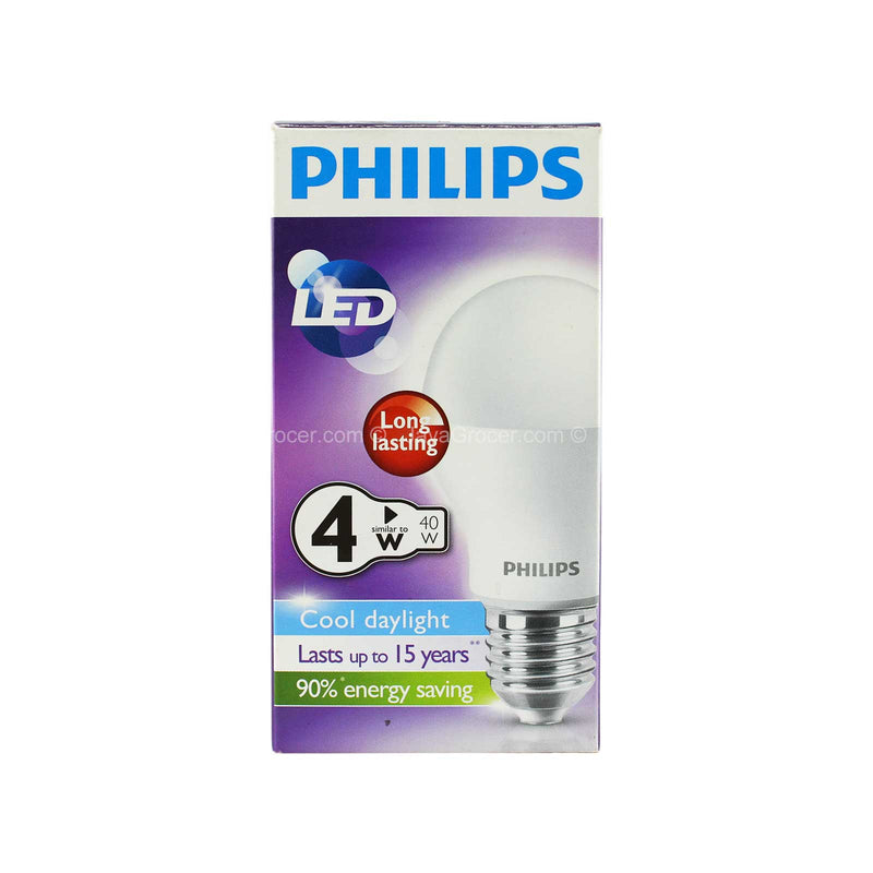 Philips Cool Daylight Light Bulb 4w 1set