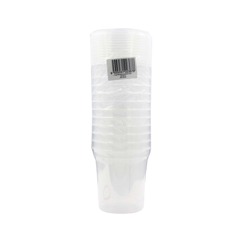 Leaf Round Kaya Container LC8 12pcs/pack