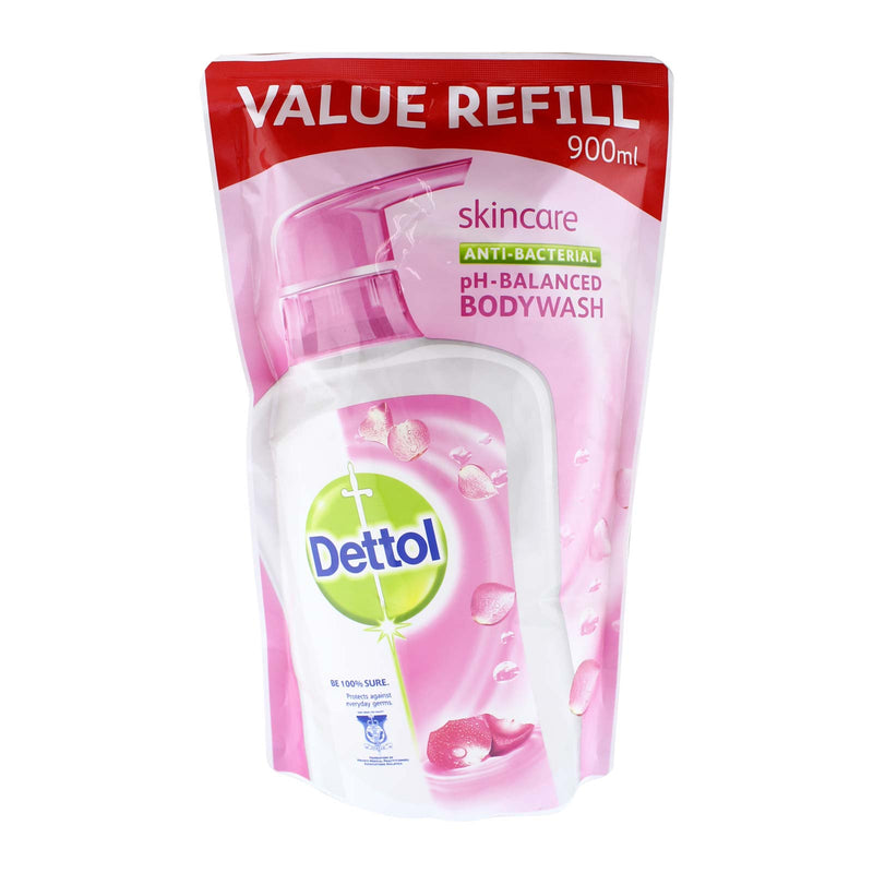 Dettol Body Wash Skincare Shower Gel Refill 850g