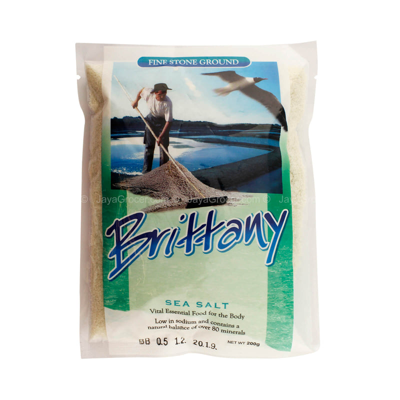 Brittany Fine Sea Salt 200g