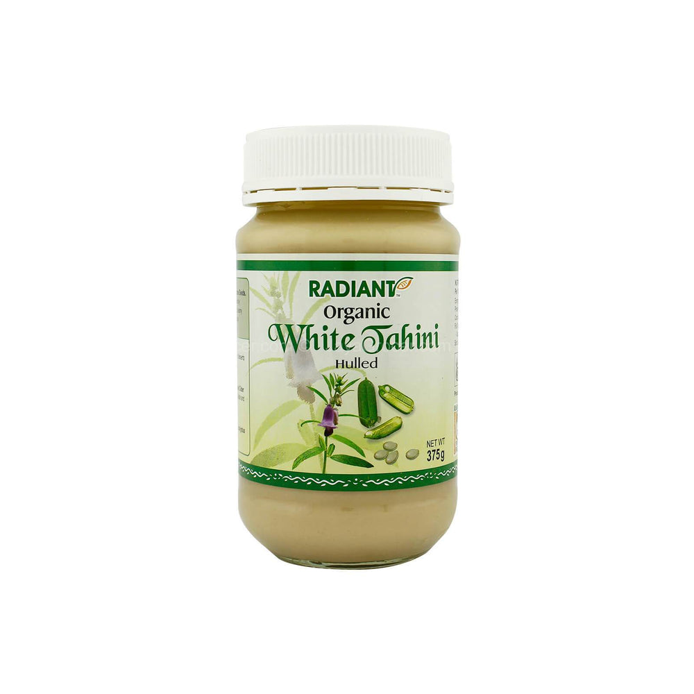 Radiant Organic Tahini Hulled White 375g