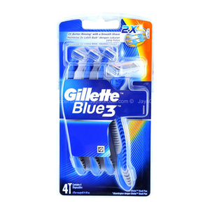 Gillette Blue 3 Disposable Razor 4pcs/pack
