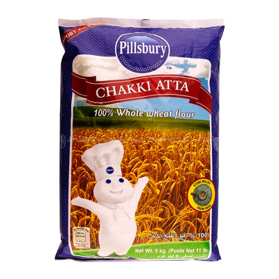 Pillsbury Chakki Atta Flour (100% Whole Wheat Flour) 5kg