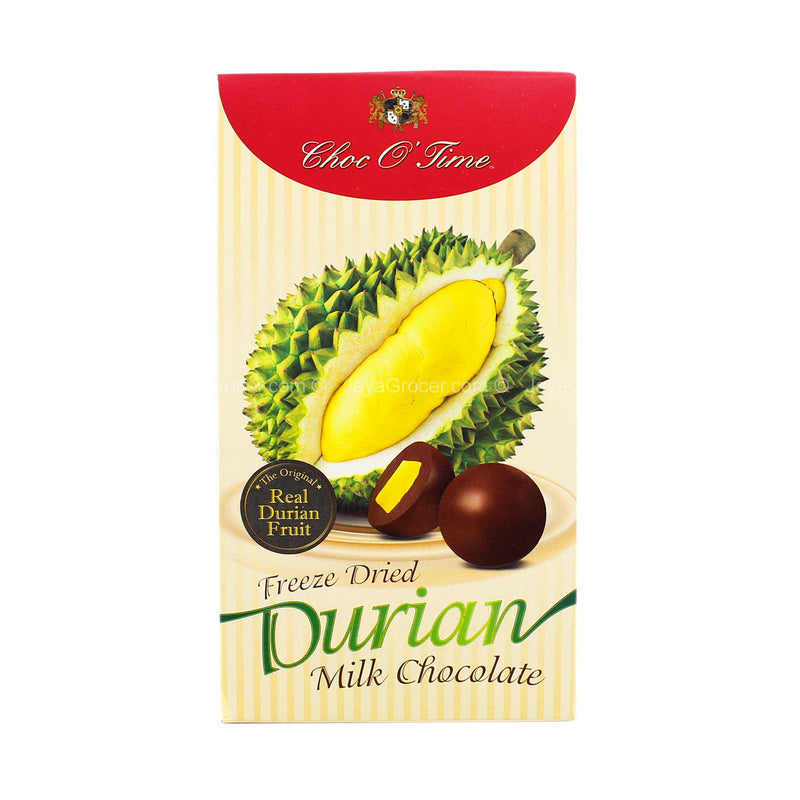 Choc O' Time Freeze Dried Durian Milk Chocolate 120g