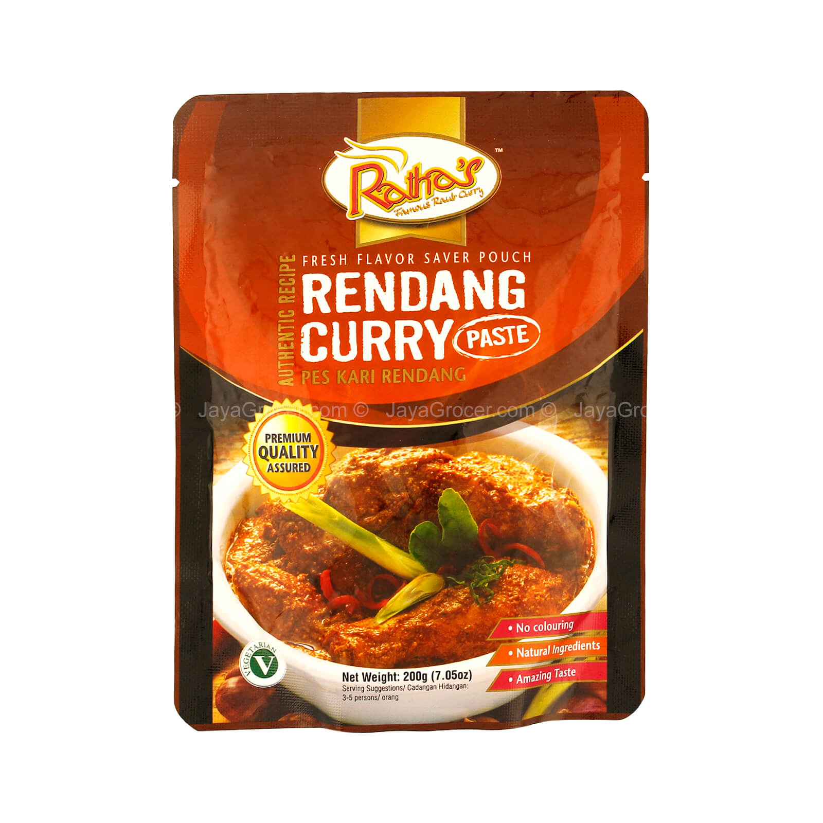 Rathas Rendang Curry Paste  200g