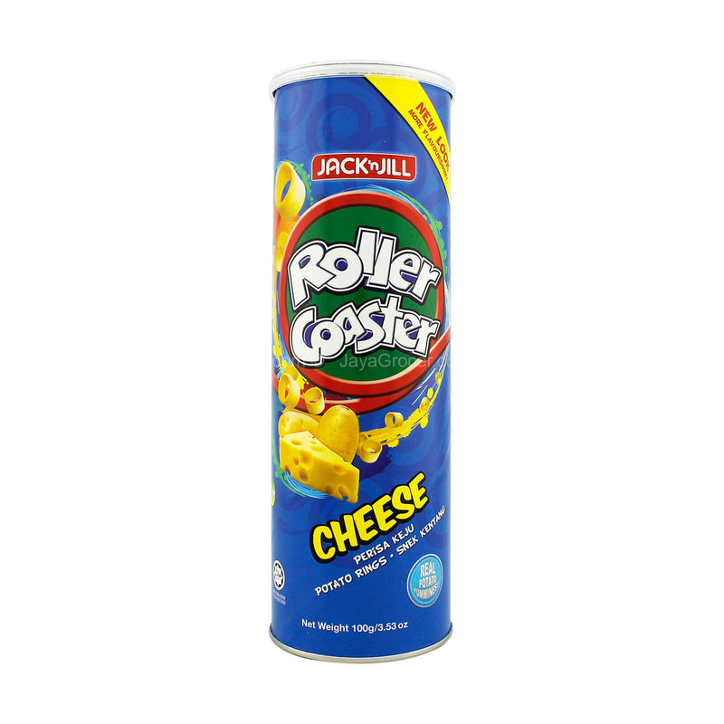 Jack 'n Jill Roller Coaster Cheese Flavour Potato Rings 100g