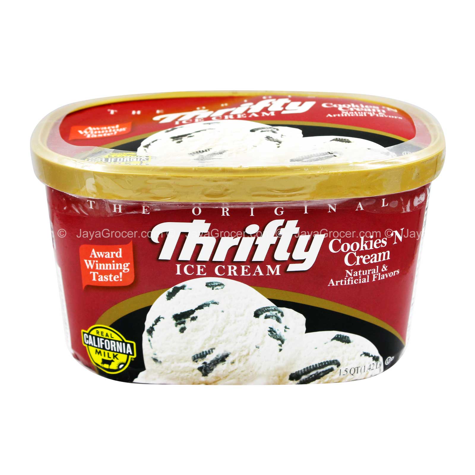 Thrifty Cookies N' Cream Ice Cream 1.42L