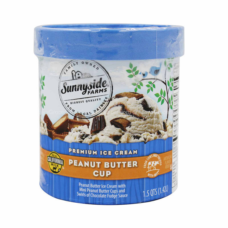 Sunnyside Farms Peanut Butter Cup Ice Cream 1.42L