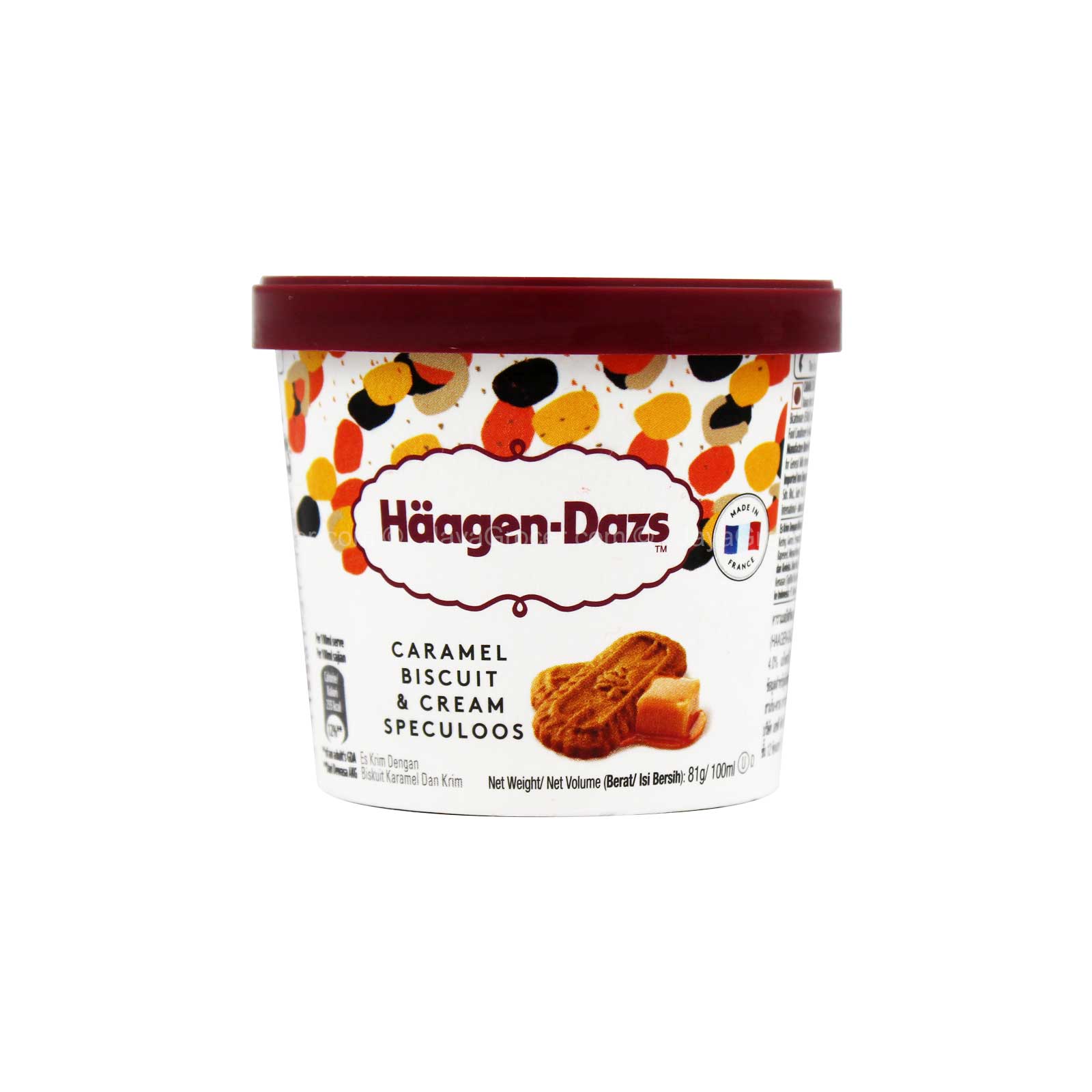 HAAGEN-DAZS C/BISCUIT & CREAM 100ML *1