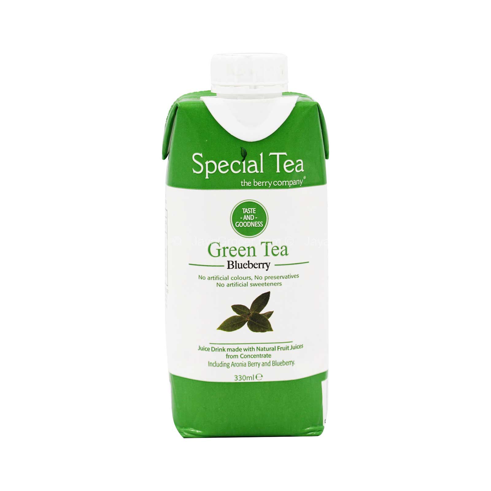 The Berry Company Special Tea Green Tea and Blueberry Drink 330ml