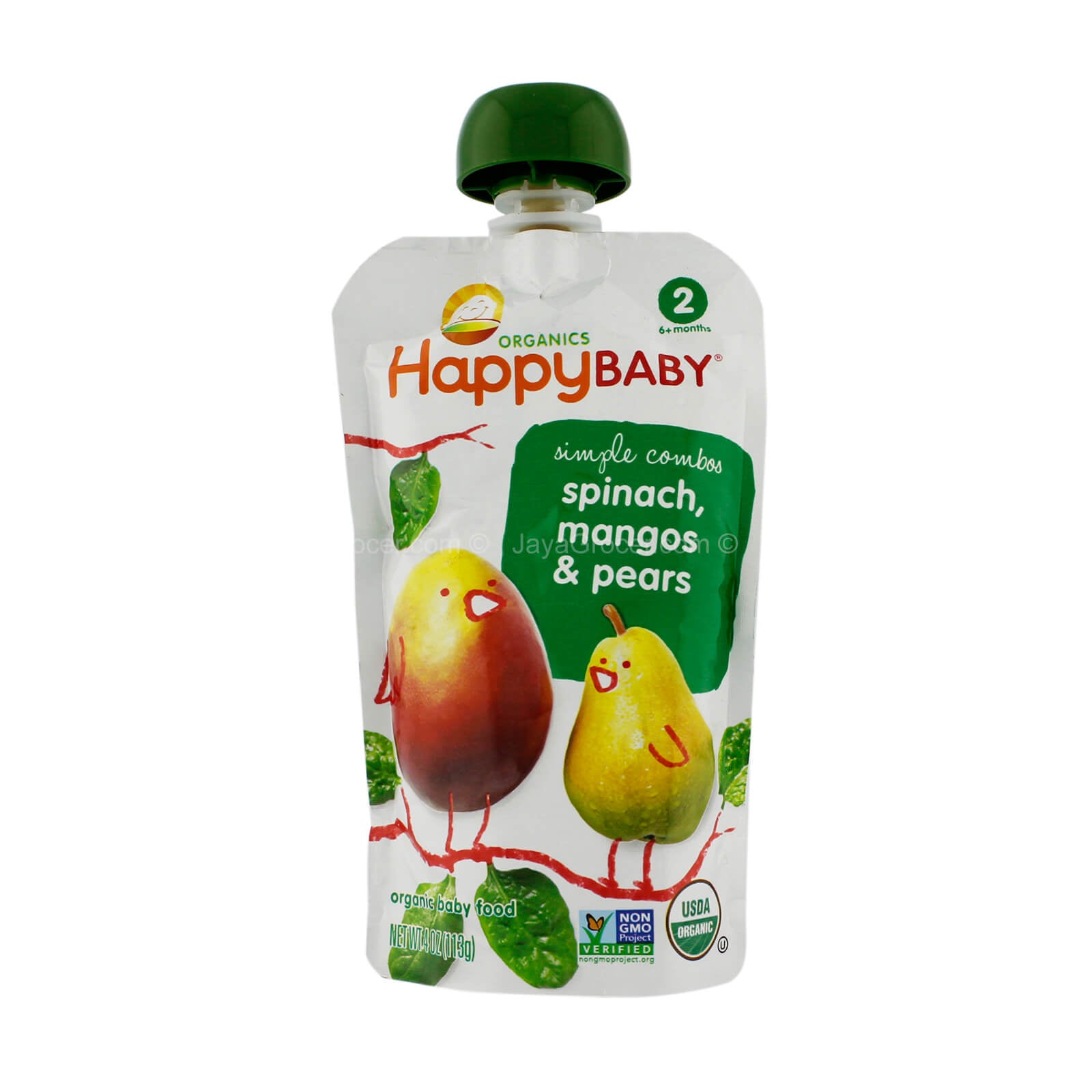 H/ BABY ORGN S2 SPINACH &MANGO&PEAR 99G
