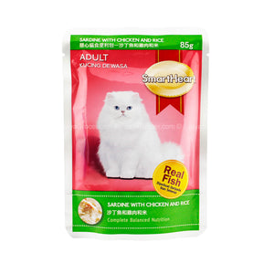 SmartHeart Sardine with Chicken Rice Cat Wet Food 85g